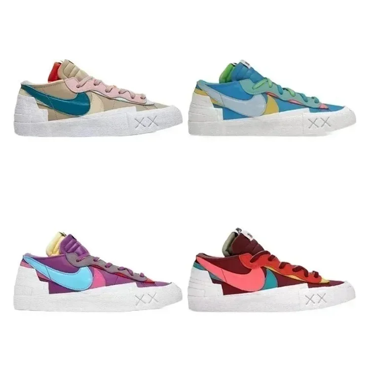 Nike Men's Blazer Low Sneakers Neptune Blue/White 11.5 - for Shoe Enthusiasts